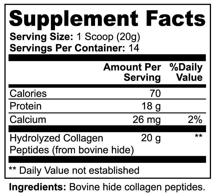 Grass-Fed Collagen Powder