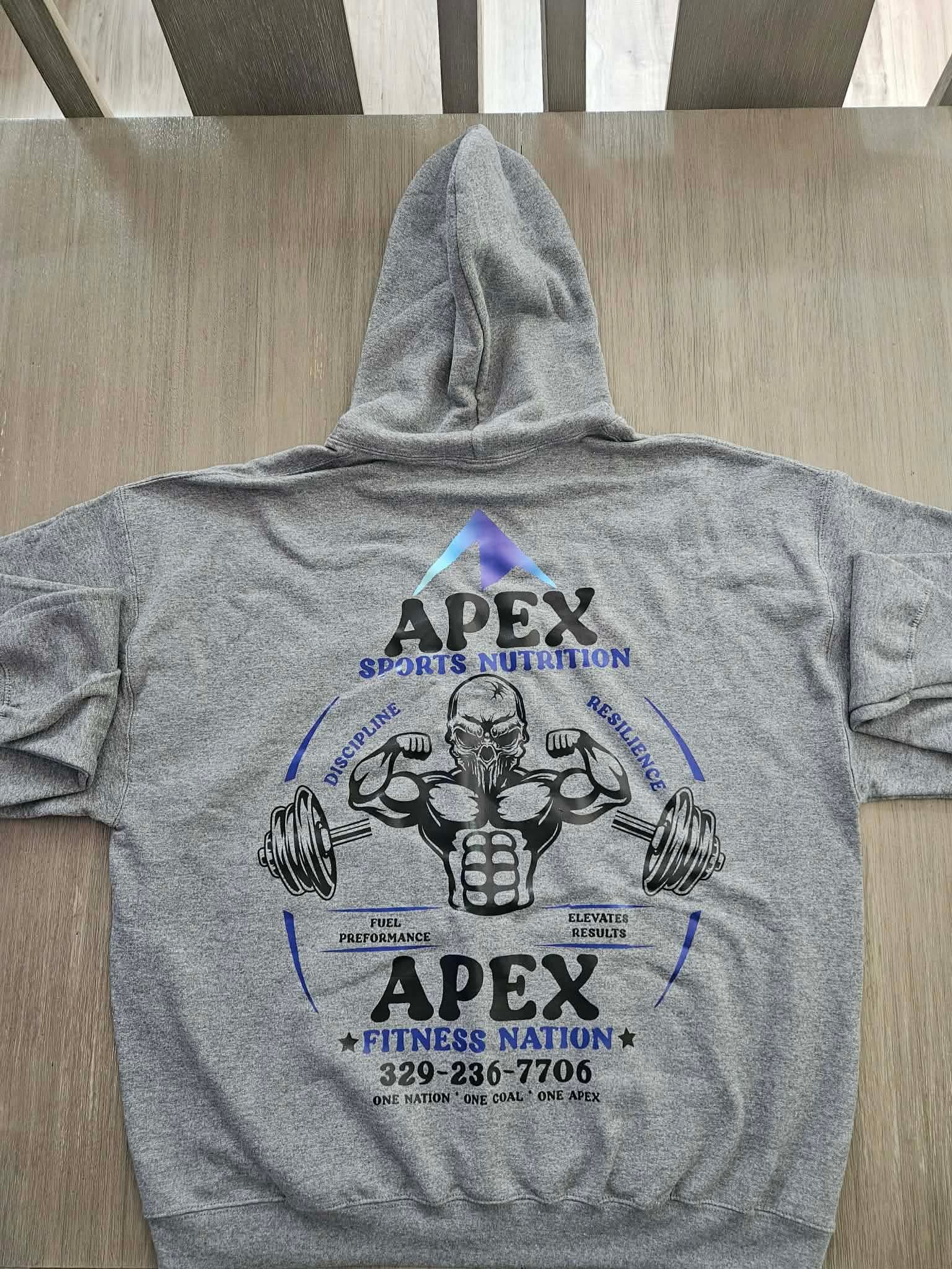 Apex Grey Hoodie