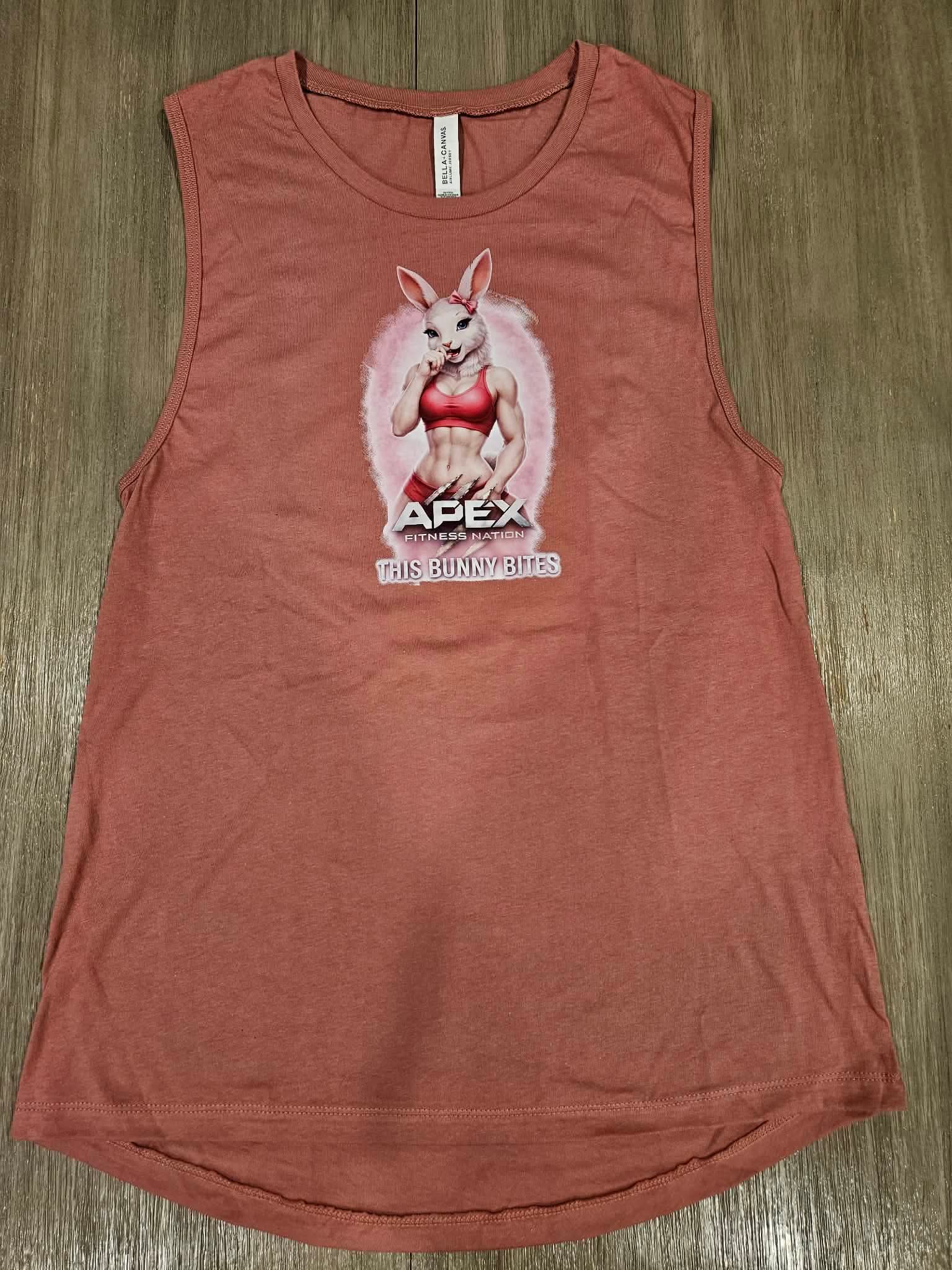 Bunny Bites Pink Tanktop